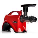 Omega Premium Slow Masticating Juicer, Red