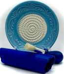 BonCera Premium Ceramic Garlic Grater Set - Light Blue