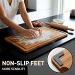 Non-Toxic Bamboo Cutting Board Set - 3 Pack