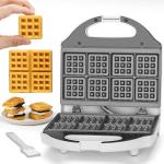 SugarWhisk Mini Classic Waffle Maker Machine