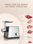 Heavy Duty Electric Meat Grinder with Accessories