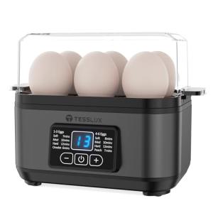 Tesslux Electric Egg Cooker for 6 Eggs