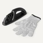 Amazon Basics 4-in-1 Non-Slip Knife Sharpener