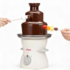 SugarWhisk 3-Tier Mini Chocolate Fountain Machine