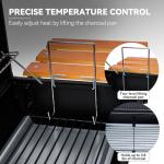 Royal Gourmet CC1624W Charcoal Grill and Smoker