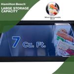 Hamilton Beach 7 Cu. Ft. Chest Freezer with Basket