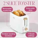 Paris Hilton 2-Slice Toaster with Extra-Wide Slots