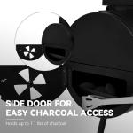 Royal Gourmet CC1624W Charcoal Grill and Smoker