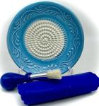 BonCera Premium Ceramic Garlic Grater Set - Light Blue