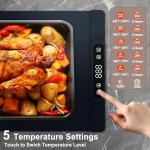 Electric Food Warming Mat with Timer and Temp Levels