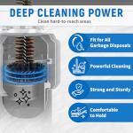 Universal Garbage Disposal Brush with Long Handle