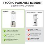 Portable Rechargeable Blender for Smoothies and Shakes