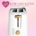 Paris Hilton 2-Slice Toaster with Extra-Wide Slots