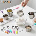 TILUCK Stainless Steel Measuring Cups and Spoons Set