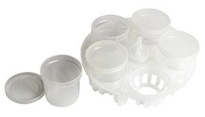 Instant Pot Yogurt Cups with Sterilization Rack