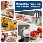 20-Cup Food Processor and Meat Grinder Combo