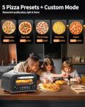 Indoor Electric Pizza Oven, Cooks 12” in 90 Sec