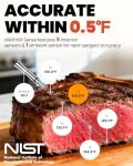 Wireless Meat Thermometer with WiFi and Smart App