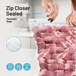 12 Extra Large Zipper Bags for Storage and Travel