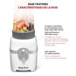 Starfrit Personal Blender with 2 Cups and Modes