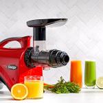 Omega Premium Slow Masticating Juicer, Red