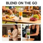 Portable Rechargeable Blender for Smoothies and Shakes