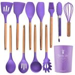 Keidason 12-Piece Silicone Non-Stick Cookware Set