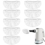 8 Pack Microfiber Cloths for Handheld Steam Cleaners
