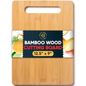Bamboo Chopping Board for Food Prep and Carving
