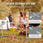 VEVOR 56-Inch Electric BBQ Rotisserie Grill Kit