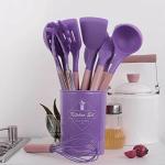 Keidason 12-Piece Silicone Non-Stick Cookware Set