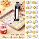 3-in-1 Cookie and Churros Maker with Discs