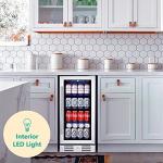 15-Inch Beverage Cooler - Holds 96 Cans