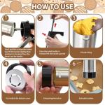 3-in-1 Cookie and Churros Maker with Discs