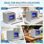 SUNVIVIPRO 18" Compact Portable Dishwasher for Small Spaces