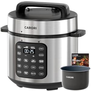 CARORI 6 Quart 9-in-1 Electric Pressure Cooker
