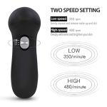 Electric Face Cleansing Brush with 6 Brush Heads