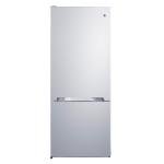 Summit 28" White Bottom Freezer Refrigerator
