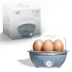 Electric Double Layer Egg Cooker - 350W, Slate Blue