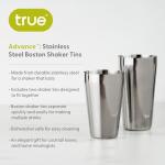 True Advance Stainless Steel Cocktail Shaker Set