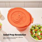 CMI Jumbo Manual Salad Spinner, 2.5 Gal Capacity