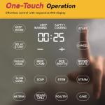 CARORI 6 Quart 9-in-1 Electric Pressure Cooker