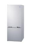 Summit 28" White Bottom Freezer Refrigerator