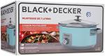 BLACK+DECKER 7-Quart Slow Cooker with Lid Holder
