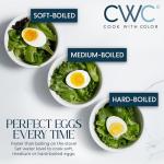 Electric Double Layer Egg Cooker - 350W, Slate Blue