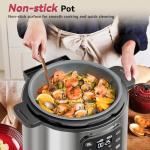 CARORI 6 Quart 9-in-1 Electric Pressure Cooker