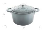 Crock-Pot 7-Quart Enameled Cast Iron Dutch Oven