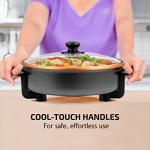 OVENTE 12 Inch Electric Skillet with Nonstick Coating