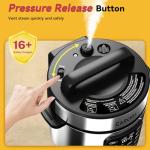 CARORI 6 Quart 9-in-1 Electric Pressure Cooker