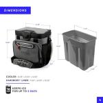 Arctic Zone Titan 16 Can Zipperless Cooler